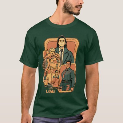 Loki Retro Cartoon Character Group T-Shirt