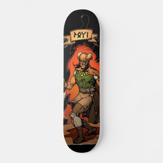 Loki Skateboard Deck (Front)