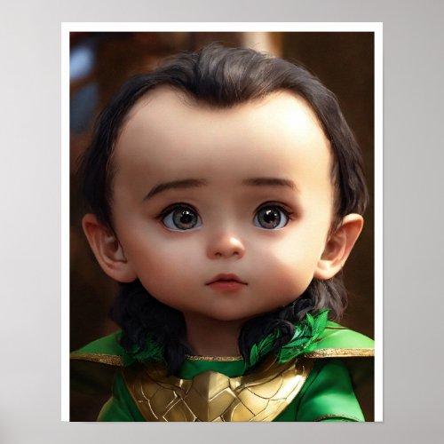Loki The Mischievous Marvel Superhero _ Animated Poster