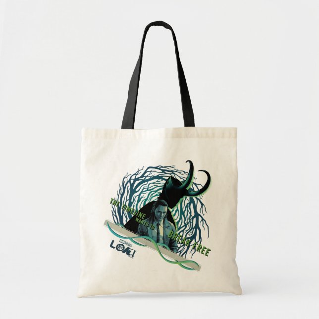 Loki - The Timeline Wants To Break Free Tote Bag (Front)