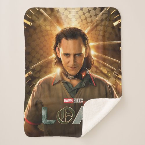 Loki Time Variance Authority Poster Sherpa Blanket