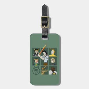 Loki Variant Grid Luggage Tag