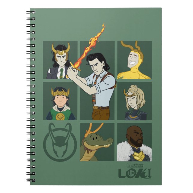 Loki Variant Grid Notebook (Front)