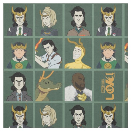 Loki Variant Pattern Fabric