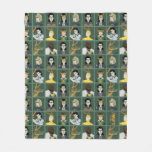 Loki Variant Pattern Fleece Blanket