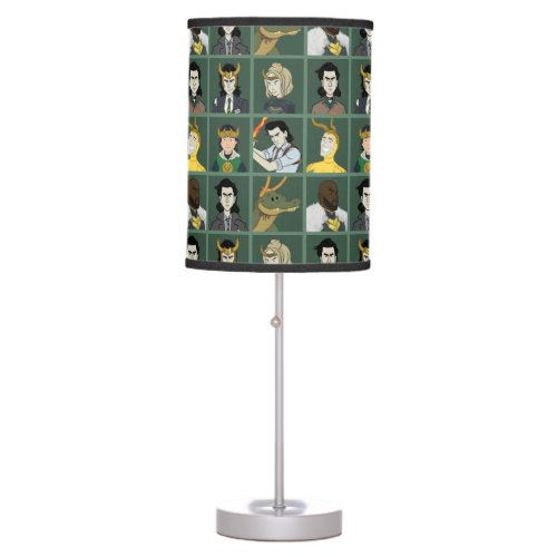 Loki Variant Pattern Table Lamp
