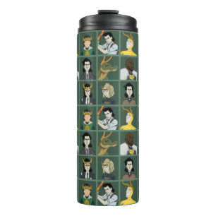 Loki Variant Pattern Thermal Tumbler