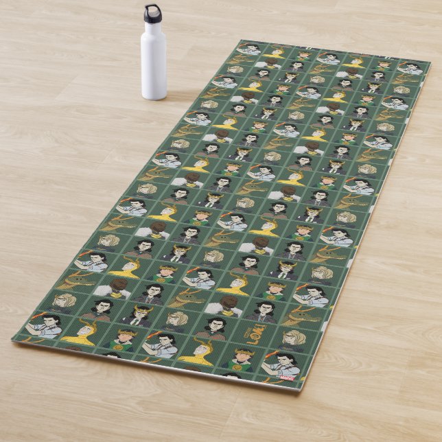 Loki Variant Pattern Yoga Mat (In Situ)