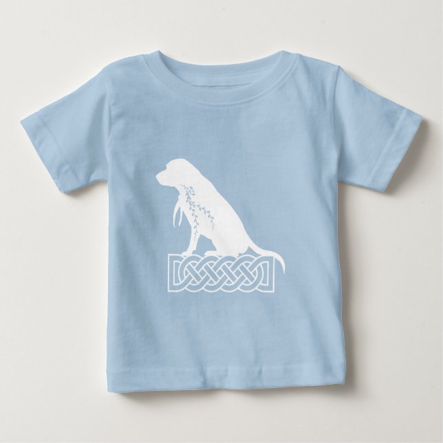Loki's Buddies: Beagle Mickey White  Baby T-Shirt (Front)