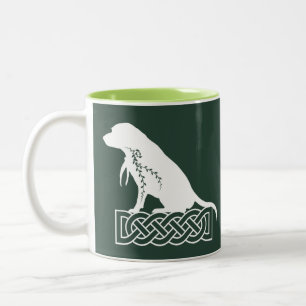 Loki's Buddies: Beagle Mickey White Two-Tone Coffee Mug
