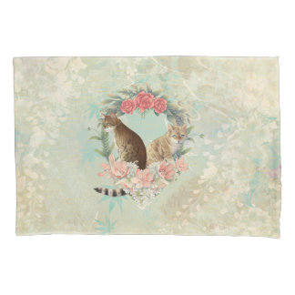 Loki's Buddies: Mika and Chidori Bengal Cats Pillow Case