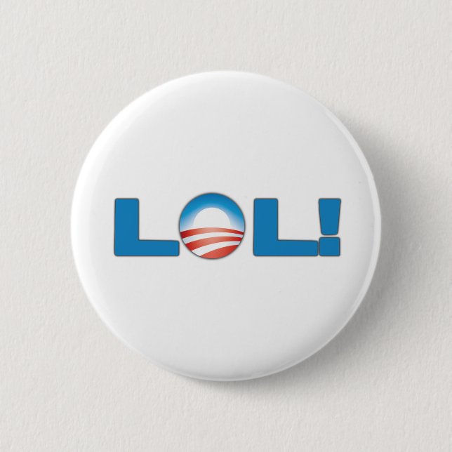 LOL Anti Obama Button (Front)