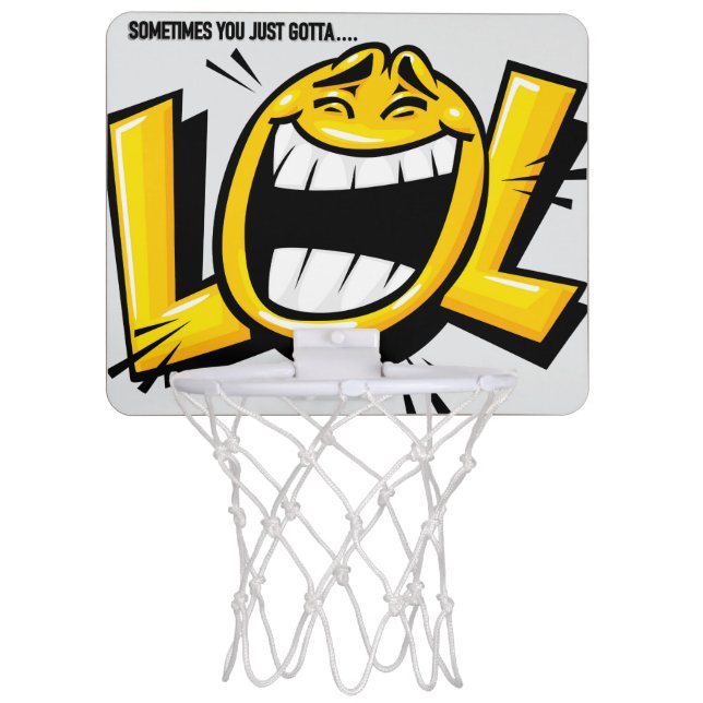 "LOL" Basketball Hoop (Front)