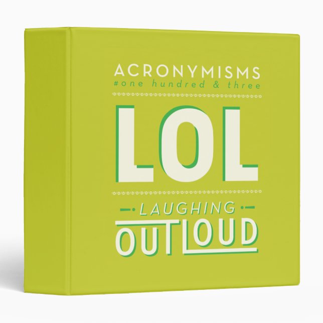 LOL BINDER (Front/Spine)