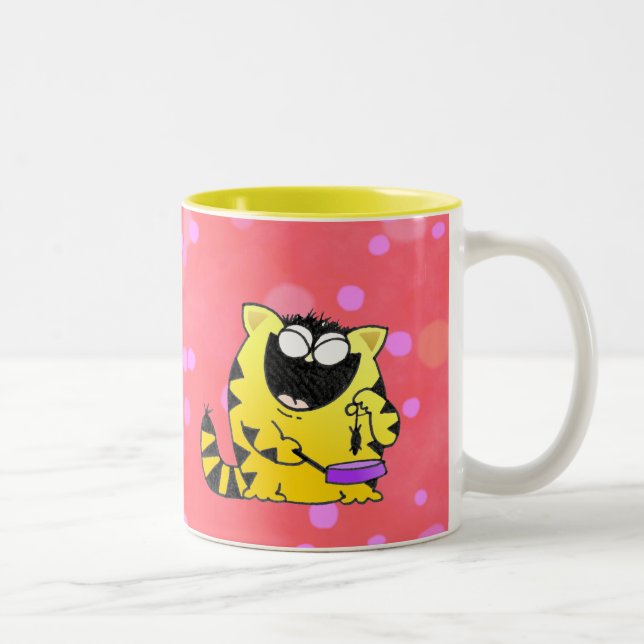 LOL Cats Two-Tone Coffee Mug (Right)