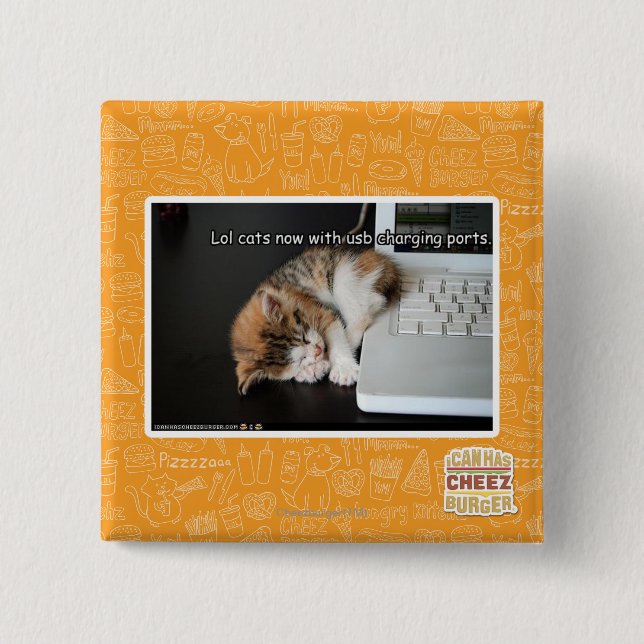 Lol cats with USB Button (Front)