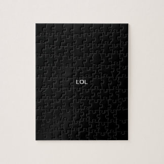 'LOL' design Solid Color Puzzle