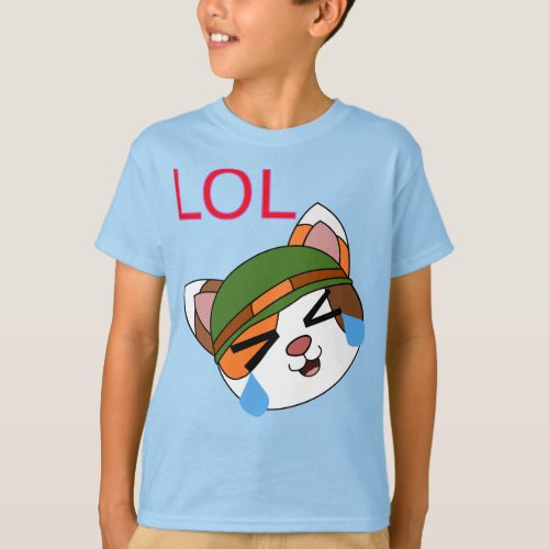 LOL Emoji Kids T_Shirt