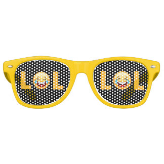 LOL EMOJI RETRO SUNGLASSES