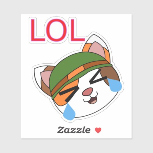 LOL Emoji Sticker