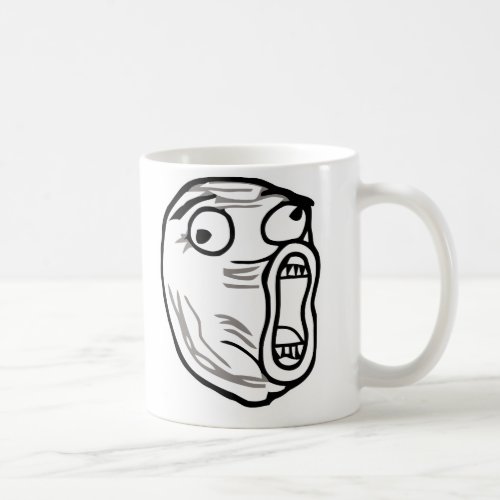 lol face meme humor rofl omg omfg coffee mug