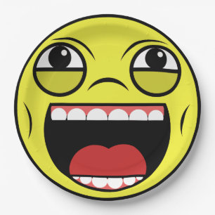 LOL  Face Paper Plates