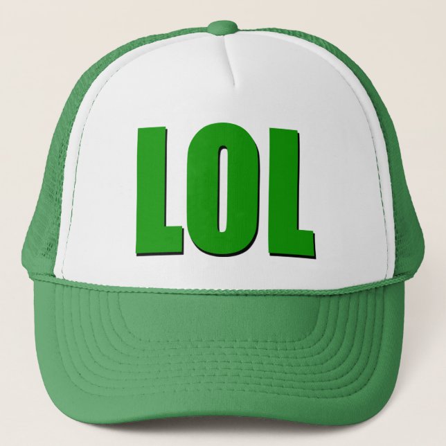 LOL green Trucker Hat (Front)