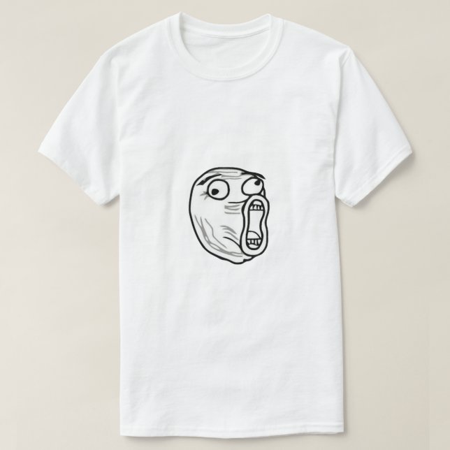 Lol Guy Meme T-Shirt (Design Front)