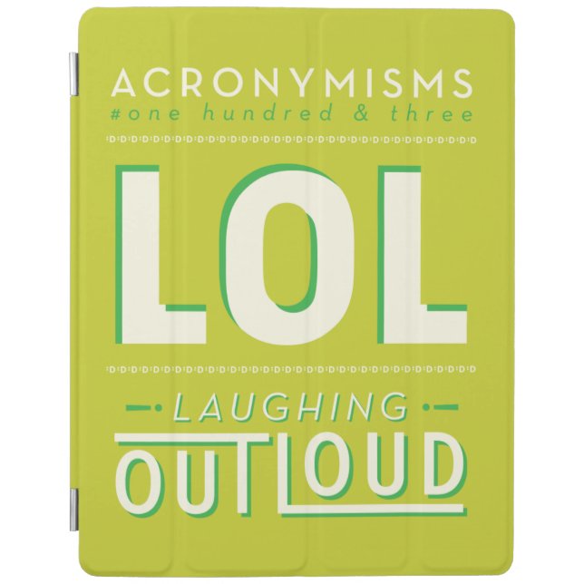 LOL iPad SMART COVER (Front)