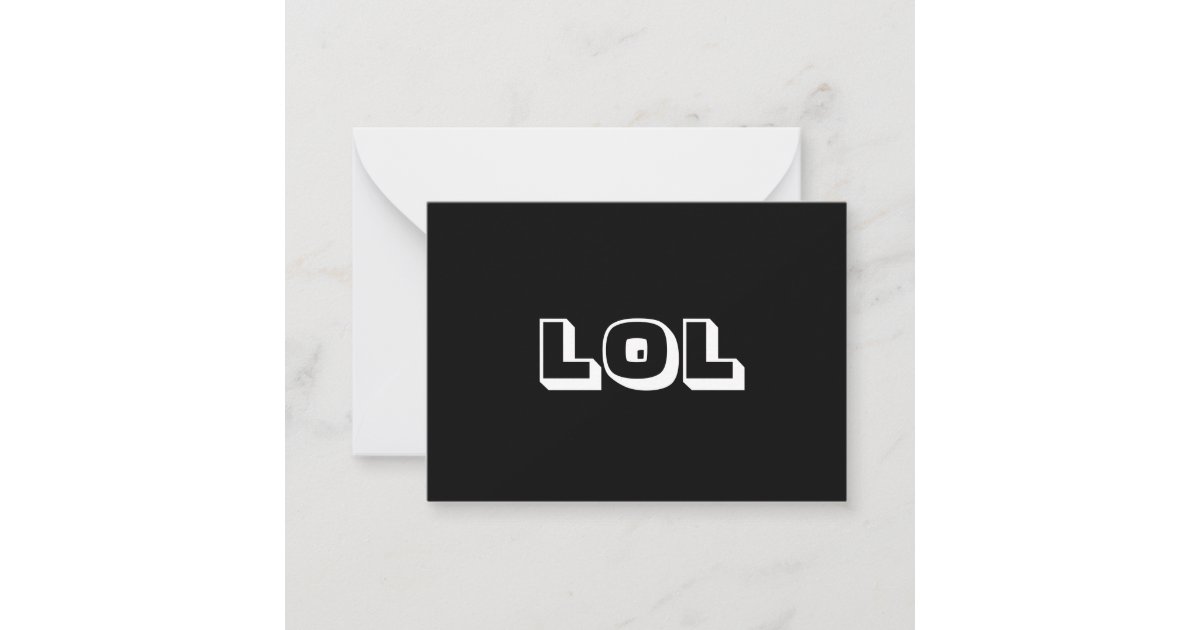 LOL - Laugh Out Loud by