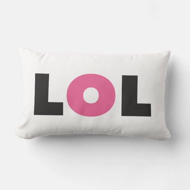 LOL LUMBAR PILLOW (Front)