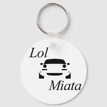 Lol Miata Keychain by No_Traction_Designs at Zazzle