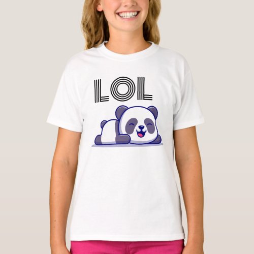 LOL Panda Bear T_Shirt