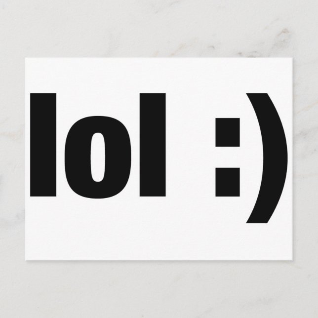 lol postcard (Front)