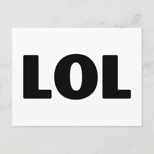 LOL POSTCARD (Front)