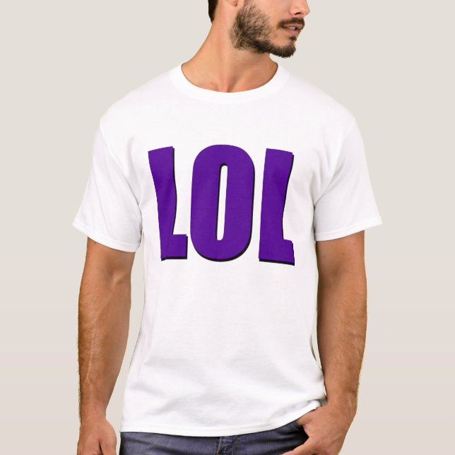 LOL purple T-Shirt (Front)