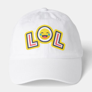 LOL Smiley Face Kids Trucker Hat - Fun Laugh Out L
