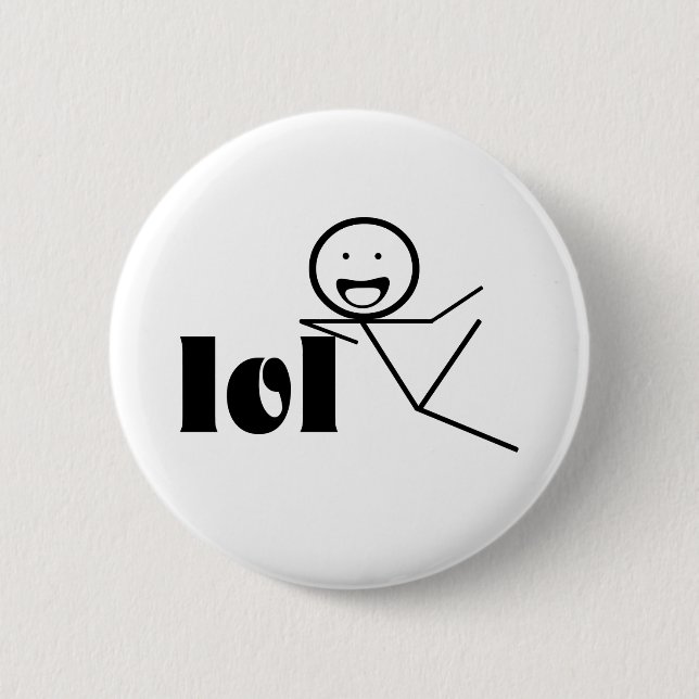 lol stick man button (Front)