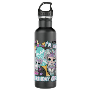 LOL Surprise I'm The Glam Birthday Girl 333 Stainless Steel Water Bottle