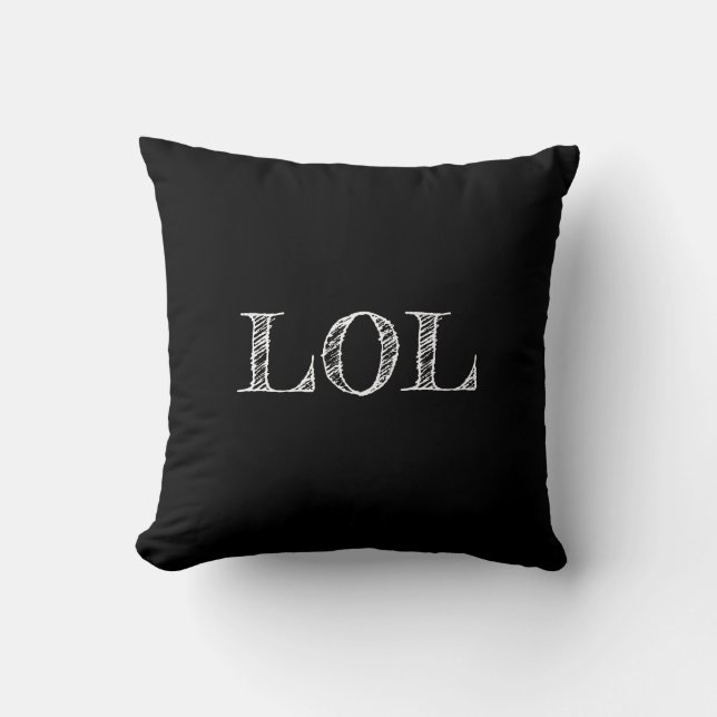 LOL  THROW PILLOW (Front)