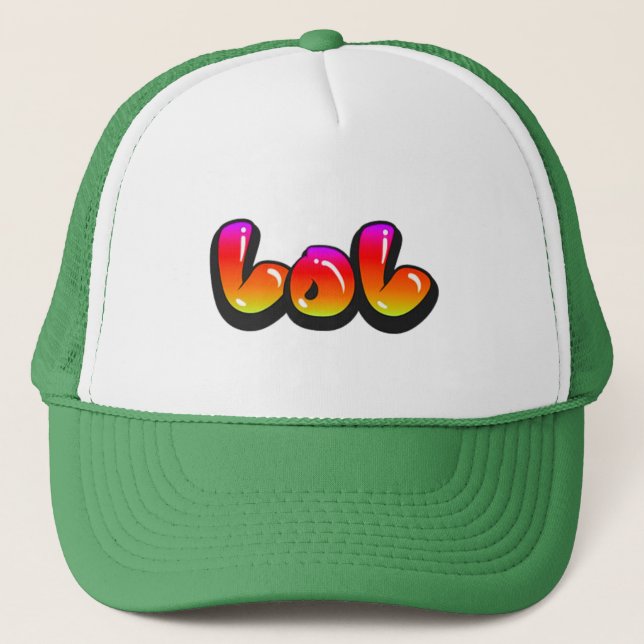 lol trucker hat (Front)