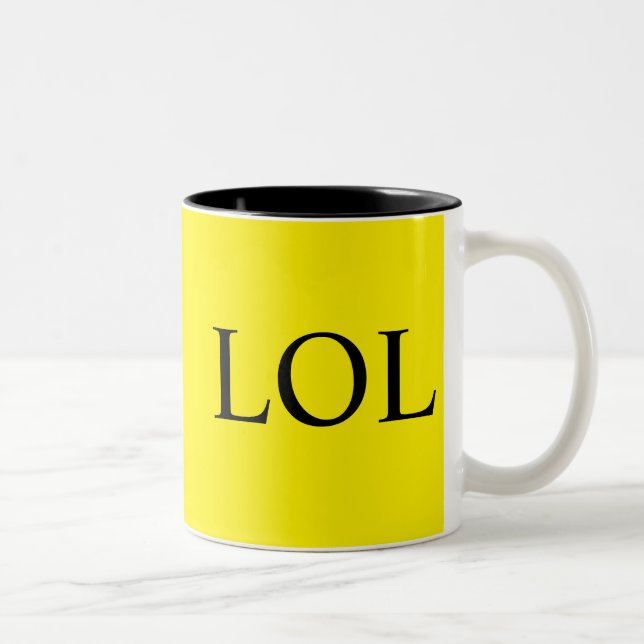 LOL Two-Tone COFFEE MUG (Right)