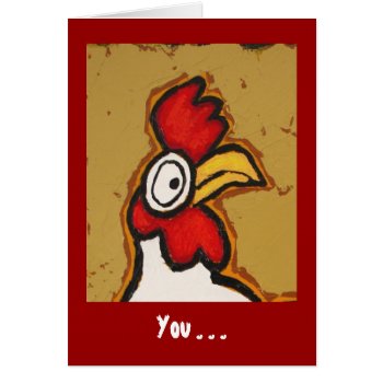 Lol You Complete Me Card by ronaldyork at Zazzle