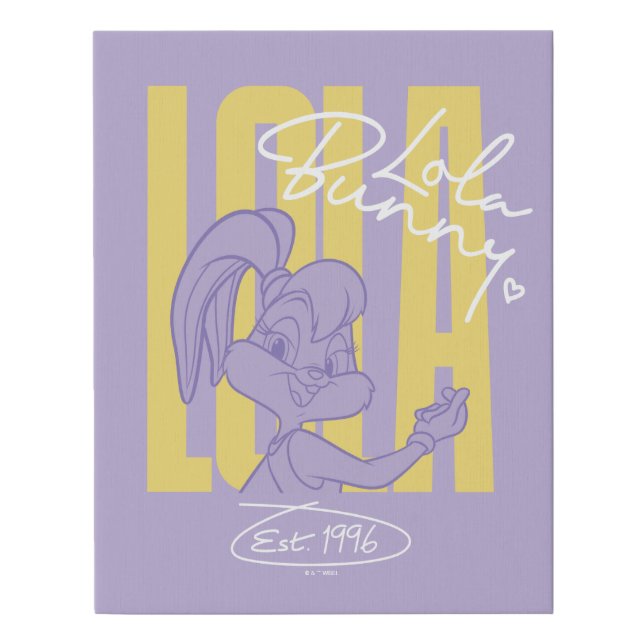 Lola 1996 Vibe Faux Canvas Print (Front)