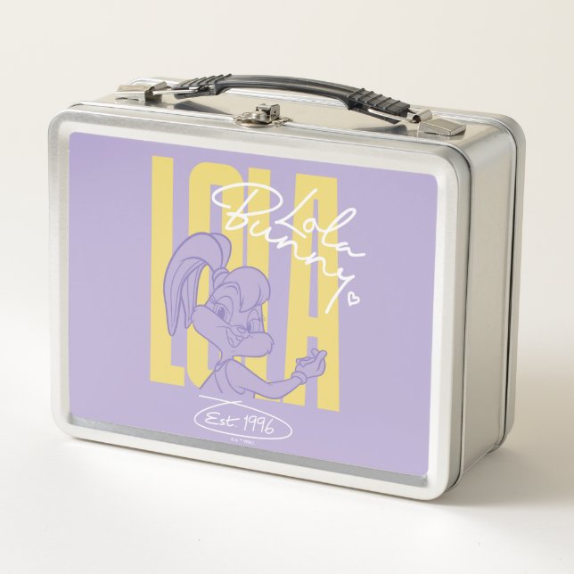 Lola 1996 Vibe Metal Lunch Box (Front)