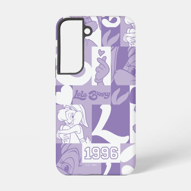 Lola '96 Grid Pattern Samsung Galaxy Case (Back)
