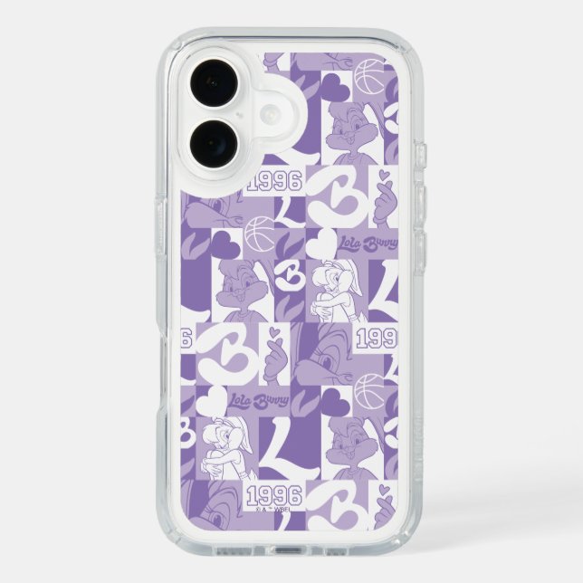 Lola '96 Grid Pattern Speck iPhone Case (Front)