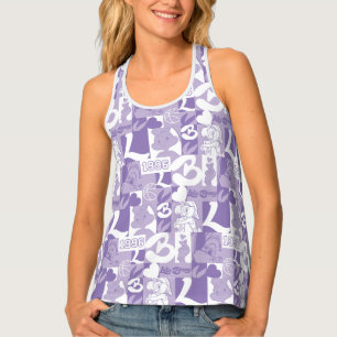 Lola '96 Grid Pattern Tank Top