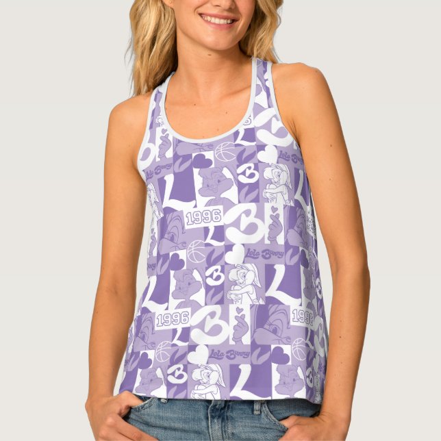 Lola '96 Grid Pattern Tank Top (Front)