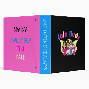 Lola Buds logo Binder